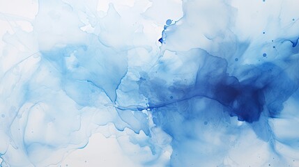 Blue abstract watercolor. Generative AI