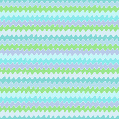 Seamless repeating pattern with hand drawn futuristic abstract monochrome curved and rounded wave Y2K bug style, for surface design and other design projects