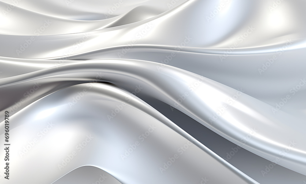 Leinwandbilder silvery white background with light in abstract style. abstract background. mirror texture. luxury s