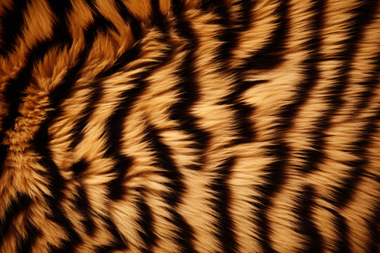 Tiger fur pattern texture background
