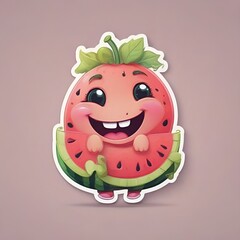 Cute Watermelon Digital 