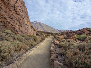 Landscape of Teide National Park