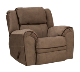 Brown Suede recliner