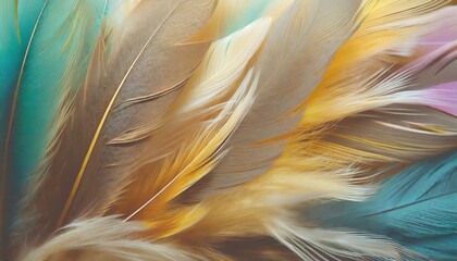 beautiful colors trend eagle feather texture pattern background