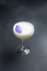 Great alcoholic cocktail, close up  