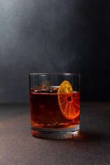 Great alcoholic cocktail, close up  