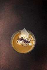 Great alcoholic cocktail, close up  