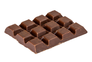  Delicious chocolate pieces cut out