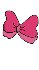 pink bow 