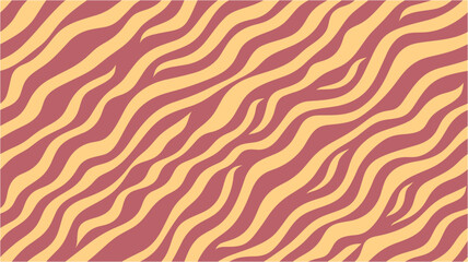 Pattern for busines booklets, leaflets. Minimalistic colorful cover. Template for your UI design. Light Orange vector template with curves. Backdrop for web, fabric and notepad cover. Seamless.