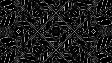 Monochrome patterns. Wallpaper 4k.Design element for textile, decoration, cover, wallpaper, web background, wrapping paper, clothing, fabric, packaging, busines cards, invitations.Black texture.