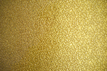 Green glass with a pattern. Stained glass pattern.