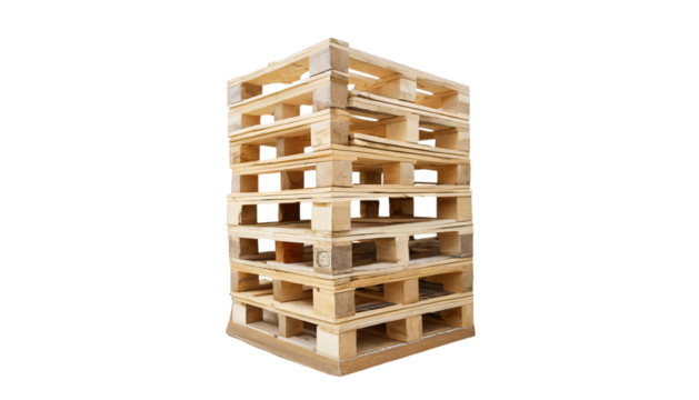 Wooden pallet cut out