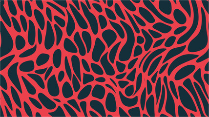 Island tribal interior floral element. Vector image. Wind print of animal skin on clothing or print. Vector animal print. Seamless.