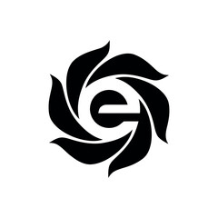 e luxury black and white rose