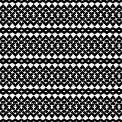 Abstract Shapes. Abstract Background Design. Vector seamless Black and White Pattern.Simple repeat pattern design.