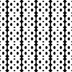 Seamless geometric repeating islamic patterns.
Black and white pattern texture. Mosaic ornaments.One color wallpaper.