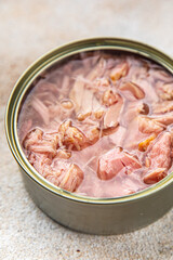 tuna natural canned food fish seafood fresh delicious healthy eating cooking appetizer meal food snack on the table copy space food