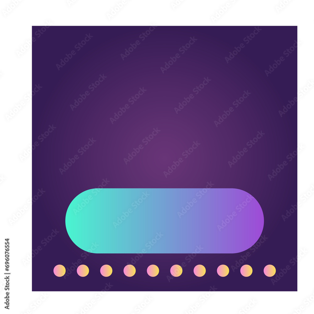 Fototapete square futuristic gradient texture colored graphic symbol element nostalgic retro 90's thenme icon