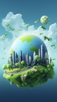 World environment day background