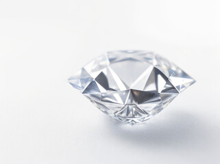 diamond on white background
