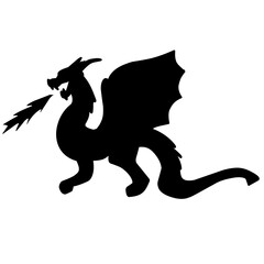 dragon silhouette