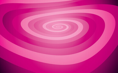 Artistic spiral shape. Vector drawing