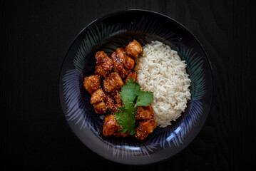 rice with chicken