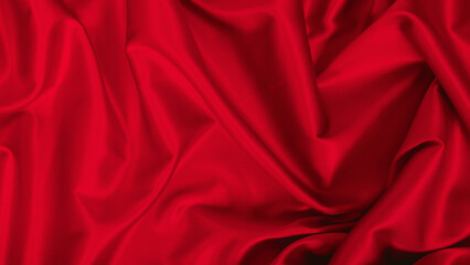 Valentines Day Background, Valentine luxury Red Silk Fabric