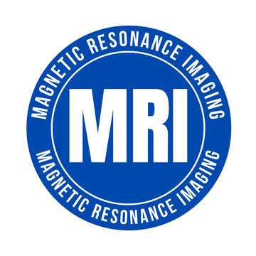 MRI magnetic resonance imaging symbol icon