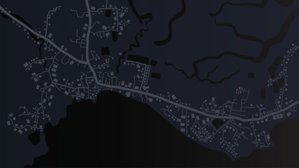 abstract background of route navigation location map with construction building