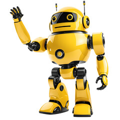 robot with a smile