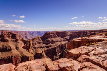 Spectacular view on Grand Canyon