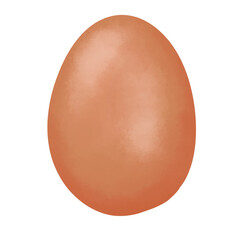 egg isolated on white background