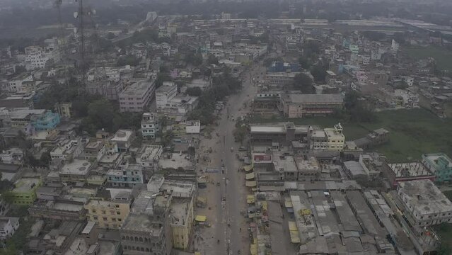 Bihar India Drone shot 