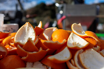 Zesty Citrus Essence: Orange Peels