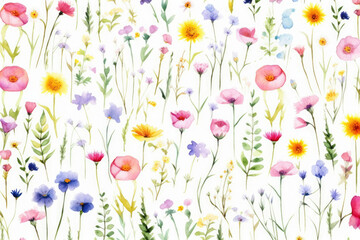 Pattern blossom spring seamless background nature summer
