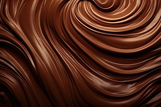 Chocolate texture choco mass swirl background