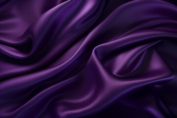 Elegant Abstract Luxury: Fluid Silk Waves and Grunge Velvet Textures - Created with Generative AI Tools