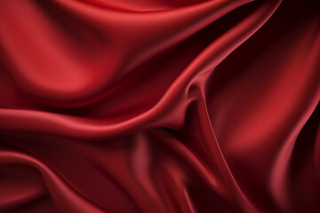 Obraz premium Elegant Abstract Luxury: Fluid Silk Waves and Grunge Velvet Textures - Created with Generative AI Tools