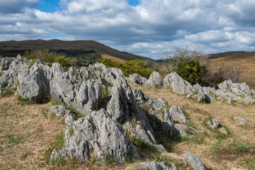 The Scenery above Akiyoshido Cave,  Nagato, Yamaguchi, Japan