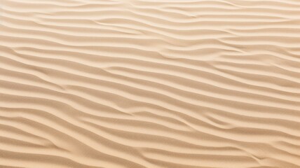 Fototapeta na wymiar Rippled sand dunes in a vast desert