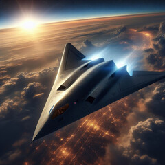 6th Generation Stealth Aircraft Conceptual Renderings