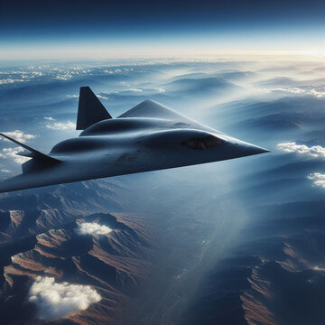 6th Generation Stealth Aircraft Conceptual Renderings