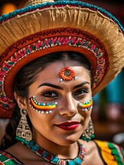 Mexican Woman Portrait