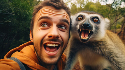 Funny moments: selfies with funny and incredible animals