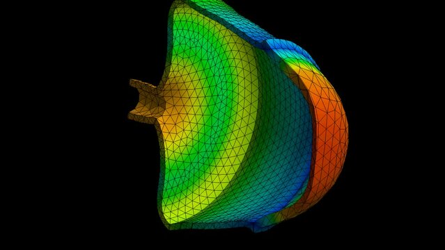 Dynamic simulation engineering - Explosion Dynamic Test Finite Element Analysis