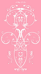 Damask pattern illustration