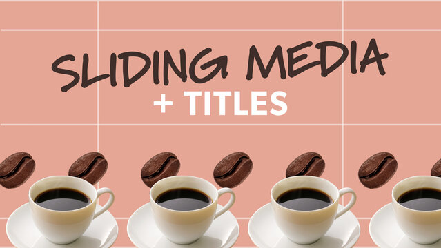 Dynamic Sliding Media Repeats With Titles Promo