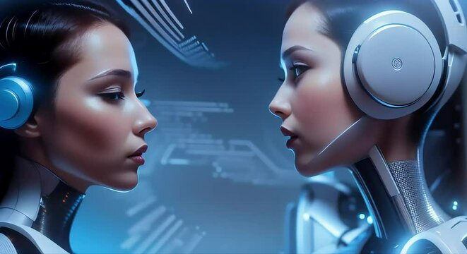 Artificial intelligence robots lab future technology machine learning